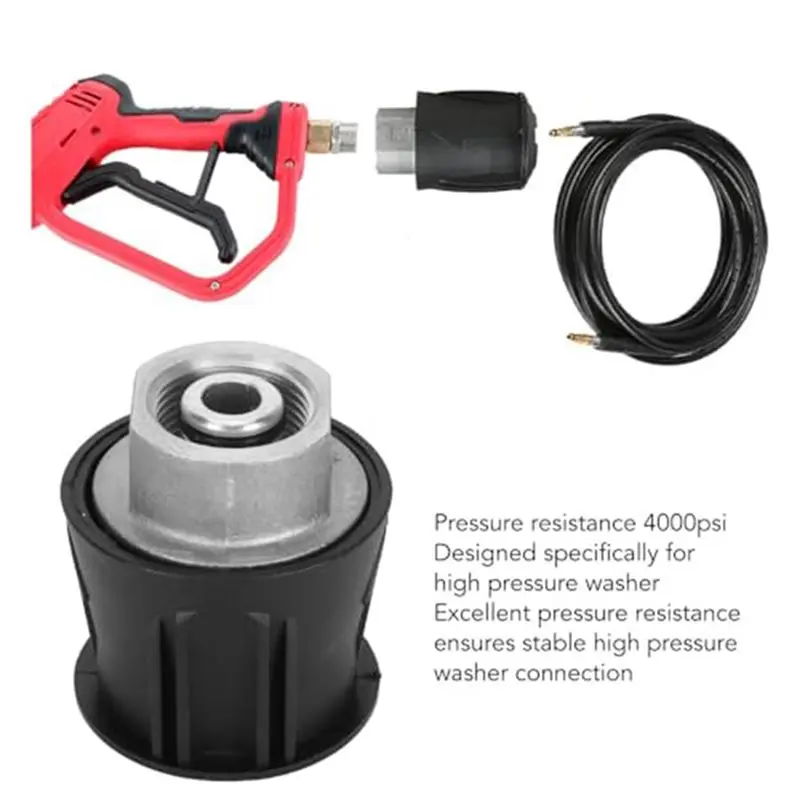 75STO-Pressure Washer Adapter - Power Tools Accessories Only For Karcher Hose,For Power Washer,To M22-14Mm Inner Dia Female