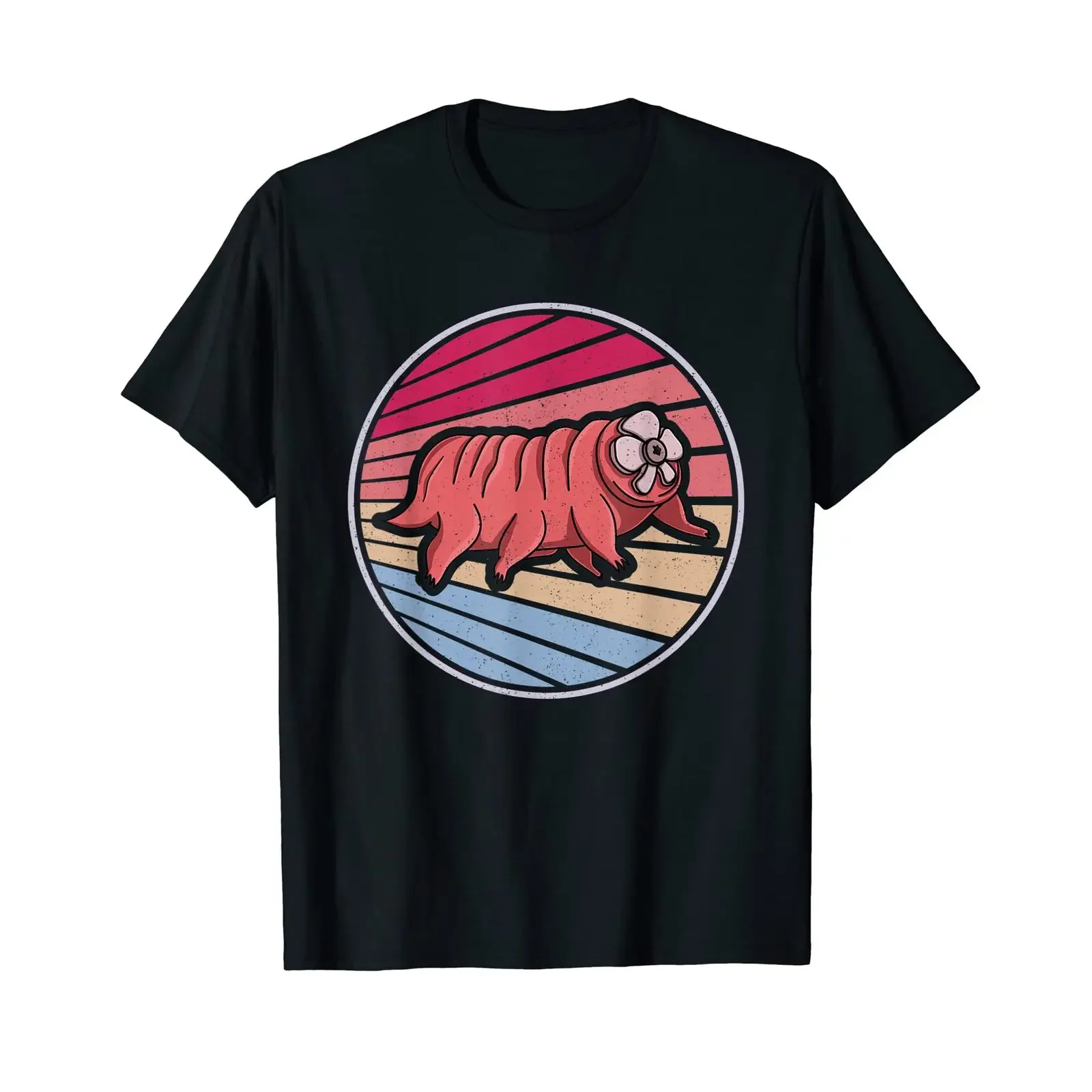 Tardigrade Water Bear Biologist Microbiologist T Shirt vintage Washed Casual Breathable Comfortable fashion graphic Stylish