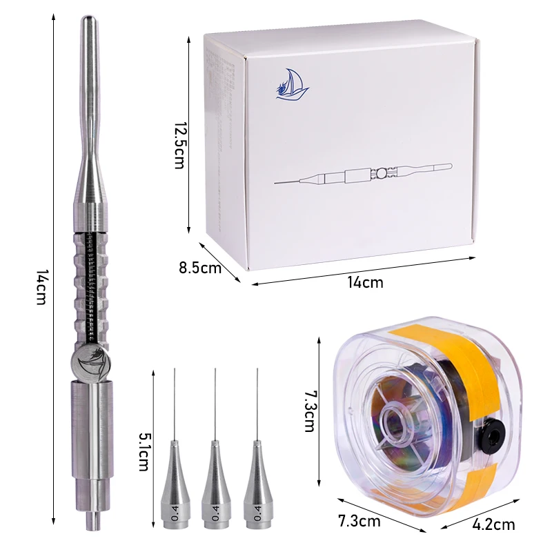 1set Root canal filing needle extractor, dental filling needle extractor, oral needle extractor accessory materials