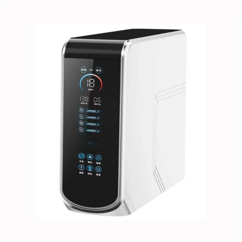 Electric 100GPD alkaline water purifier New household reverse osmosis system Direct drinking water faucet Tankless filter tank
