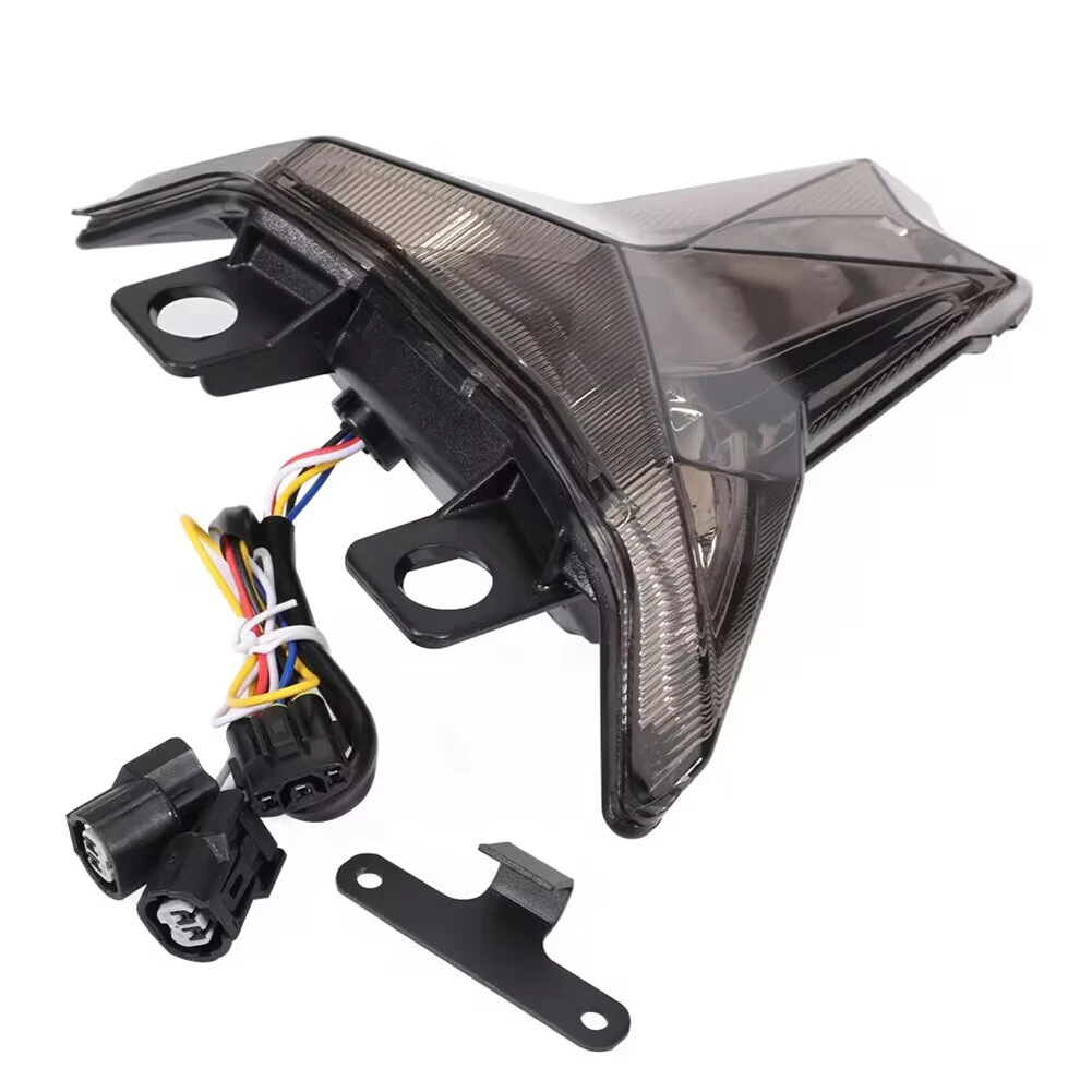Tail Brake Light Motorcycle Integrated Turn Signal Light Taillight Stop Lamp License Plate Holder For Ninja ZX4R ZX25R ZX4RR