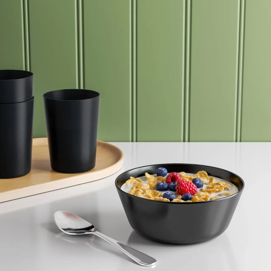 

33.5 fl oz Cereal Bowl Black