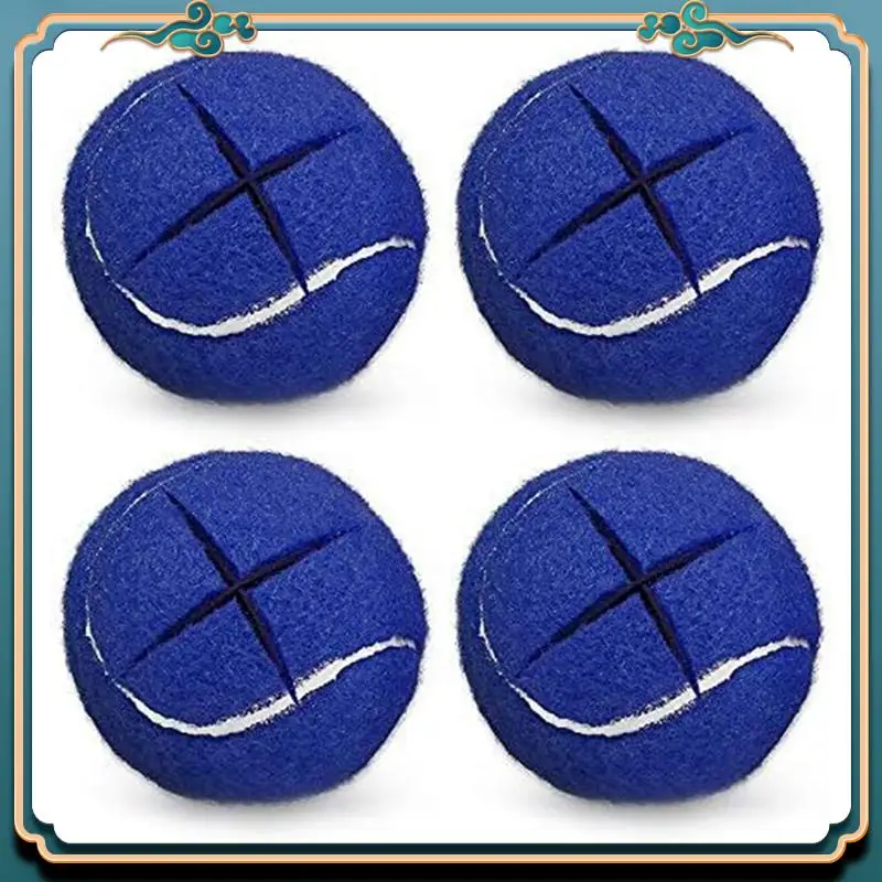 

4PCS Tennis Balls For Walkers Premium Tennis Balls For Furniture Legs And Hard Floor Protection Durable Easy To Use Highly Recom