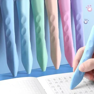 Eraser Pen with hole for primary students, no crease without crumbs, oversize art pen, Image Skin Eraser, 3 pcs/box 6 Main Sales Rubber Pen - №6