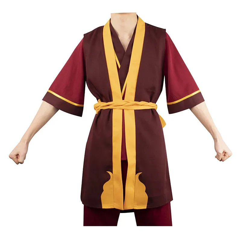 

Avatar The Last Airbender Prince Zuko Cosplay Costume For Halloween Custom Made Uniform