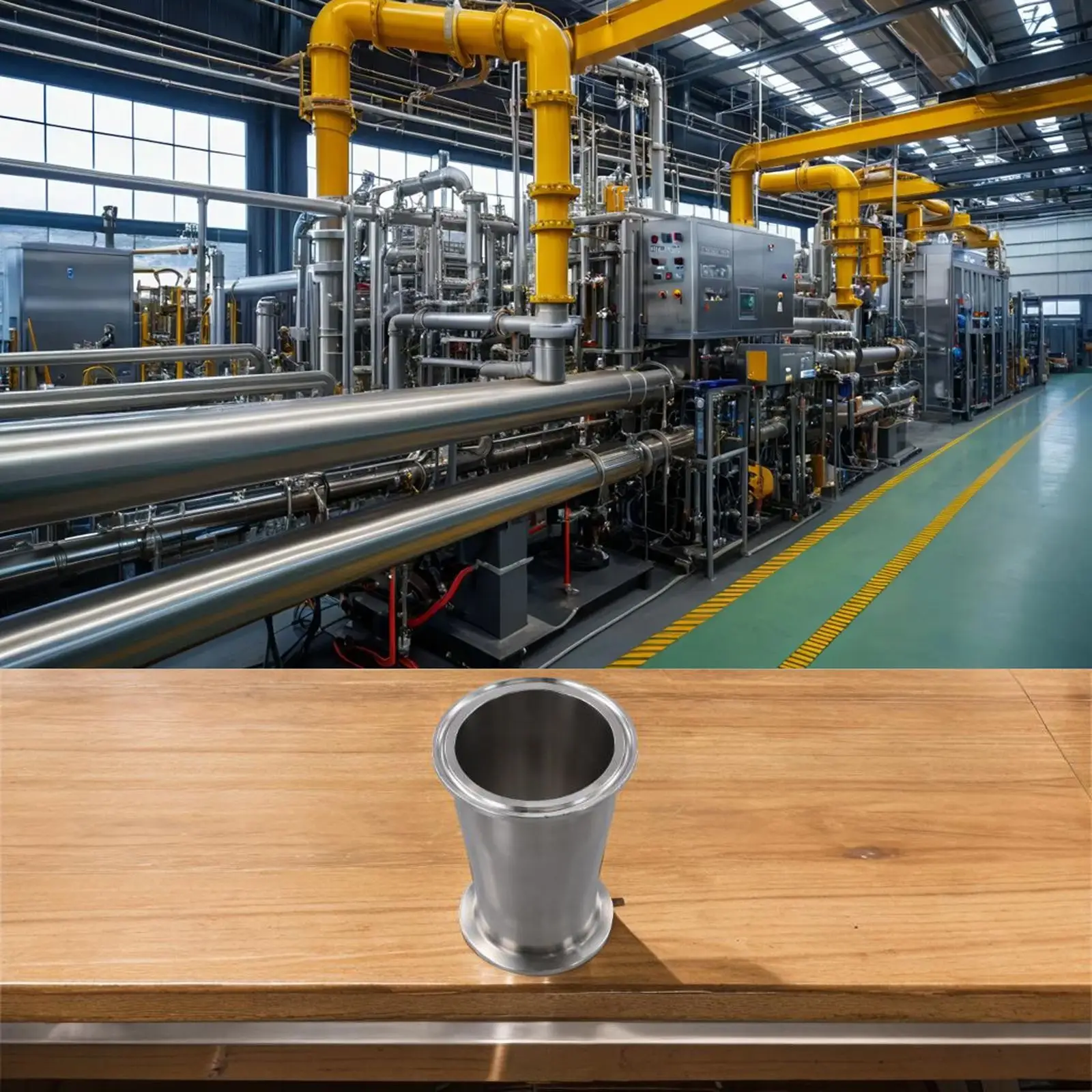 

Sleek Design Stainless Steel Concentric Reducer with Tri Clamp Connection Fits Different Diameter Pipes Efficiently