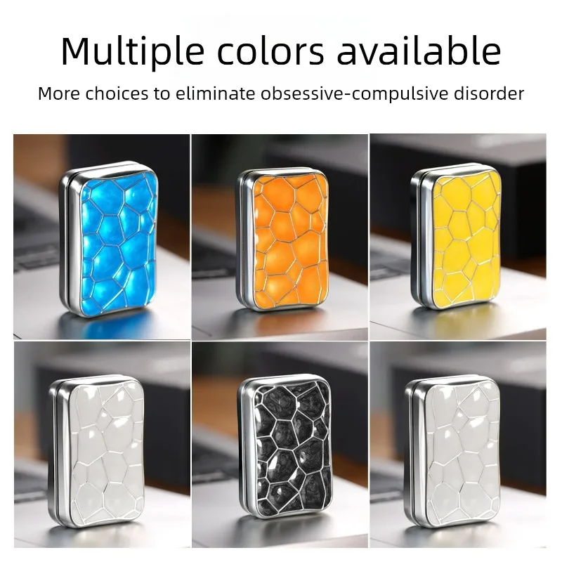 Creative Magnetic Infinite Push Fidget Slider Fashion Metal EDC Fidget Toy Leisure Decompression Toy ADHD Tool Idea Gifts