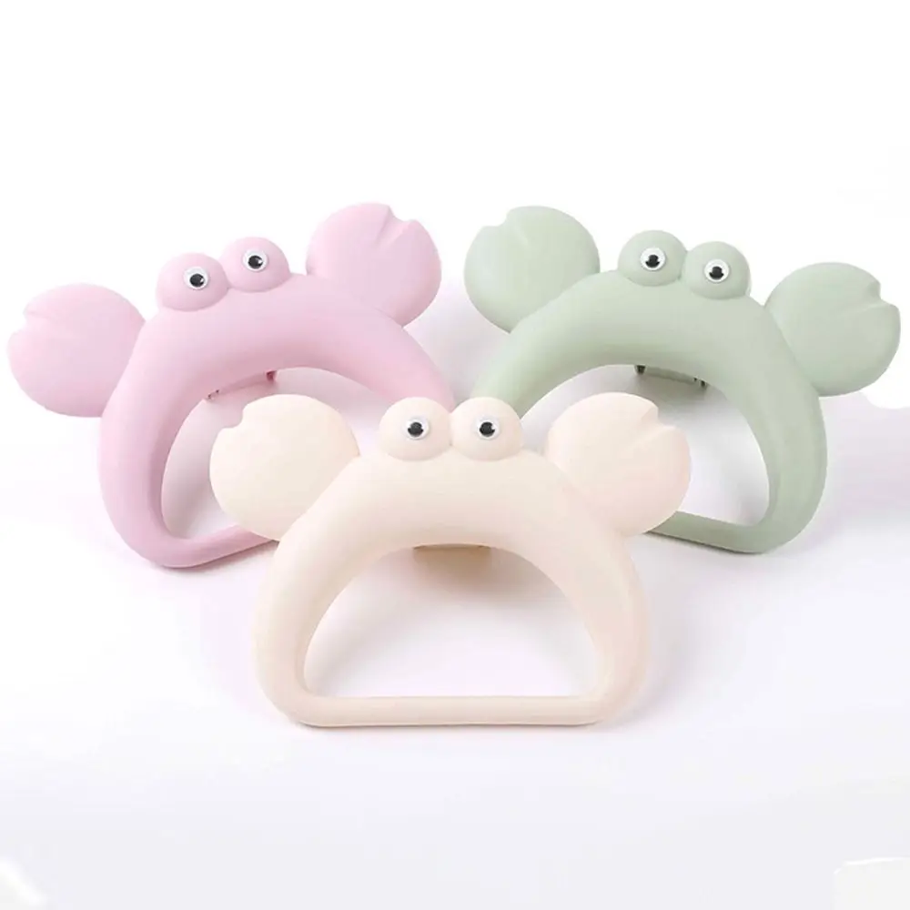 

Настенная вешалка для полотенец с мультяшным крабом, компактная многоразовая креативная вешалка для тряпок с животными, простая в установке, водонепроницаемая