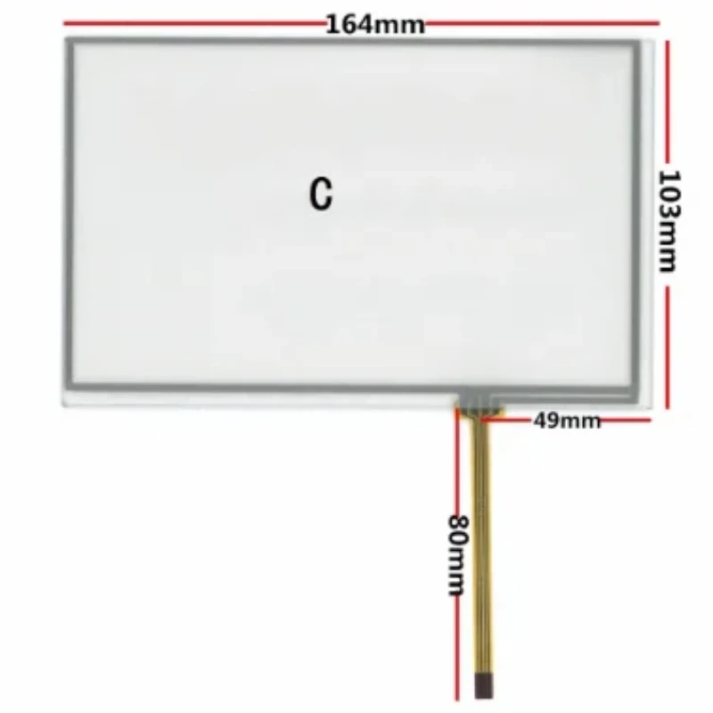 Original Neue 7 zoll TFT INNOLUX AT070TN83 V.1 AT070TN83-v1.0 40 Pin LCD Screen Panel Modul Controller 800x480