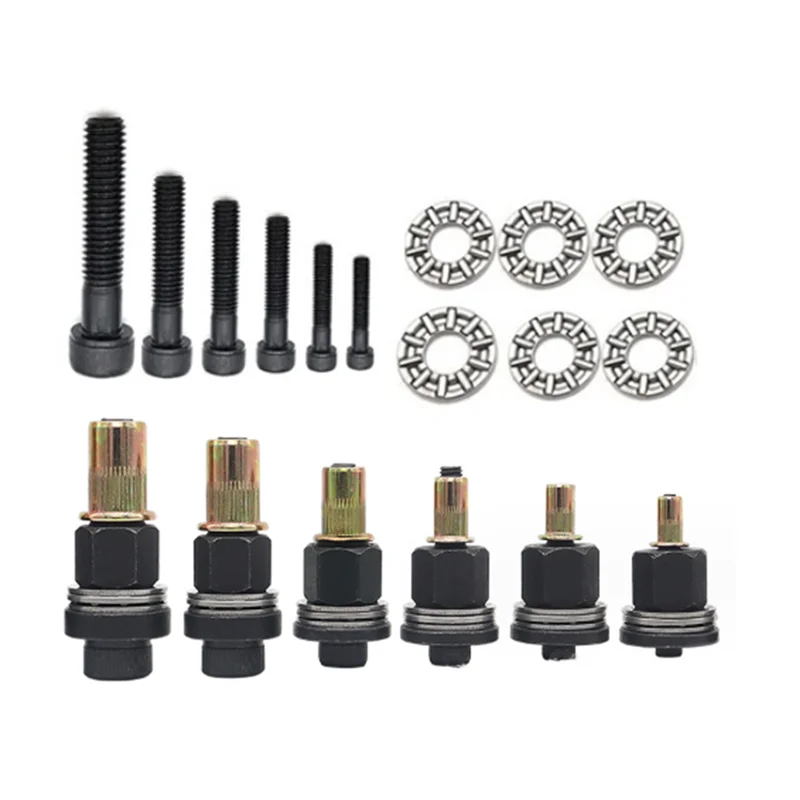 B06B-Rivet Nut Tool Drill Adapter M3/M4/M5/M6/M8/M10 Simple Installation Manual Riveter Metal License Plate