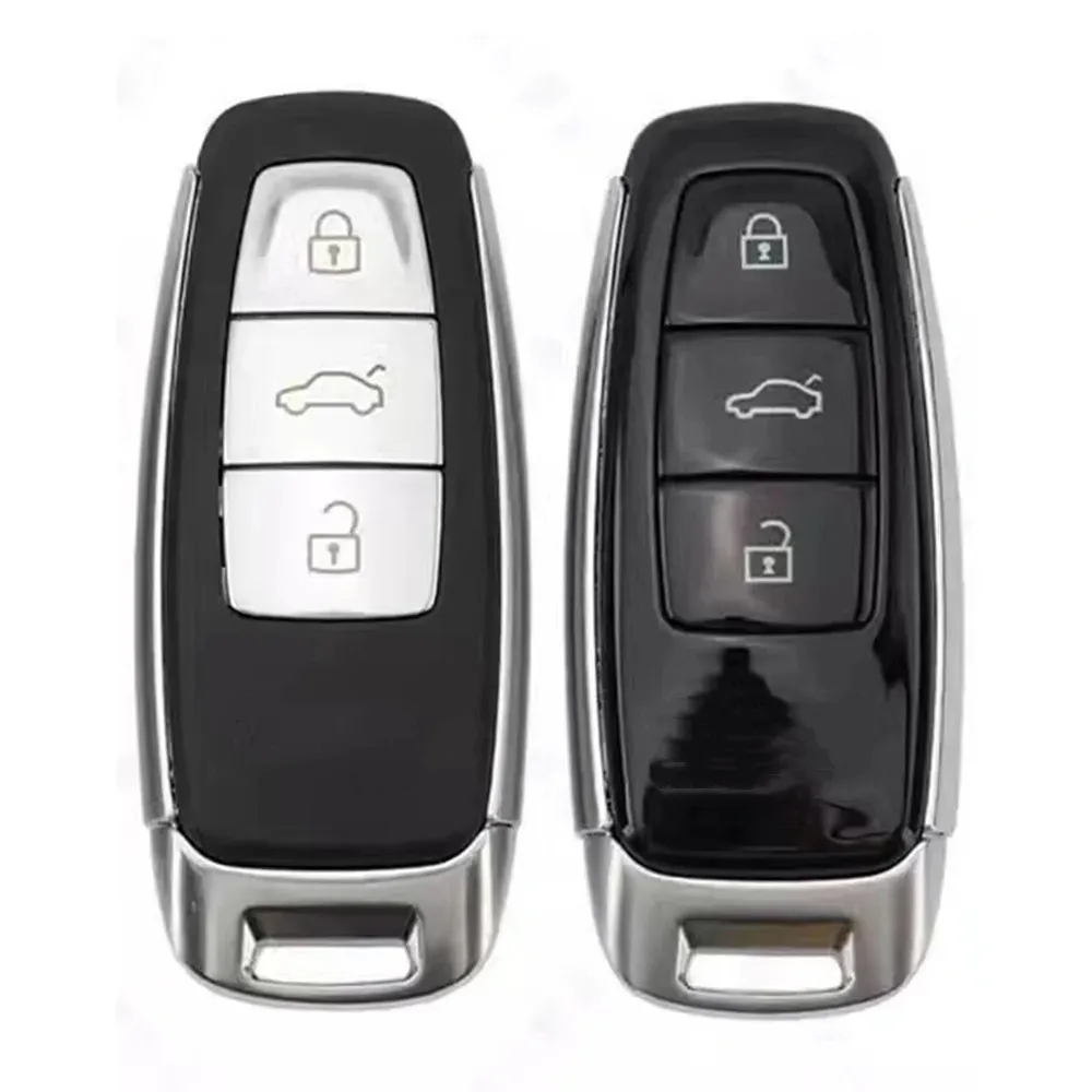 

No Logo Replacement Smart Remote Car Key Shell Cover Case For Audi A1 A2 A3 A4 A4L A5 A6 A6L A7 A8 A8L Q5 S7 S8 2017 2018 2019