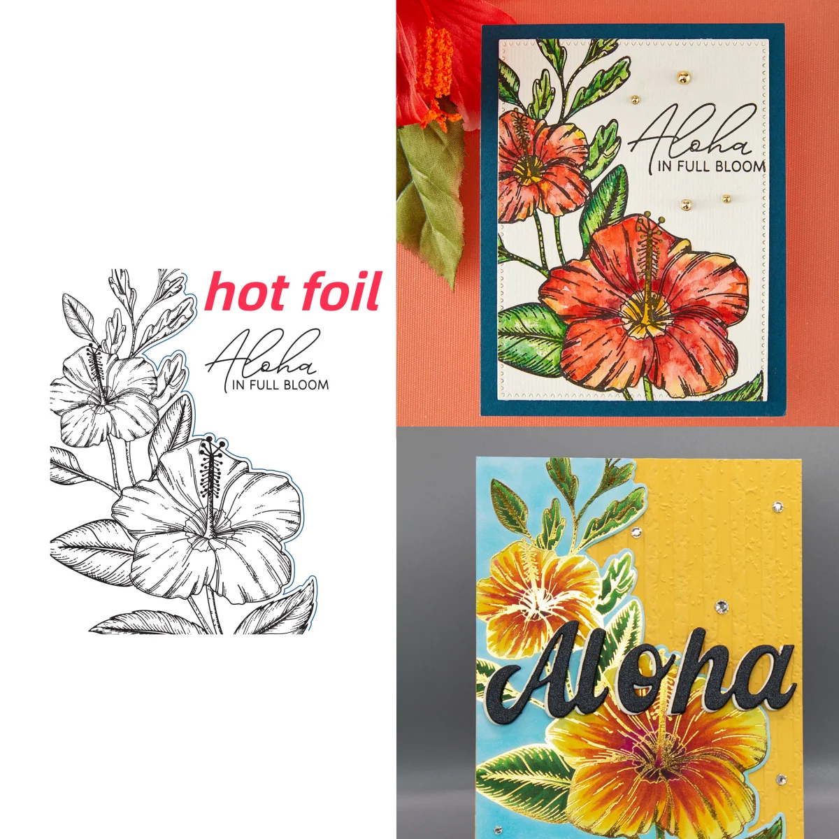 June 2026 New Plumeria Summer Metal Cutting Dies Clear Stamps Stencil Hot Foil For DIY Making Card Scrapbook Embossed Supplies