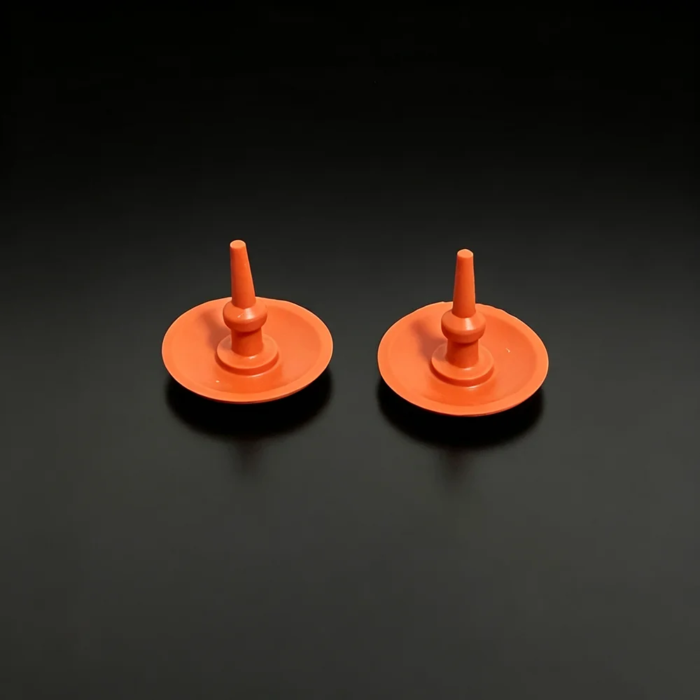 10PCS 10.9mm Diameter FVMQ Fuel Resistance Non-Return Umbrella Valve for Automotive Applications