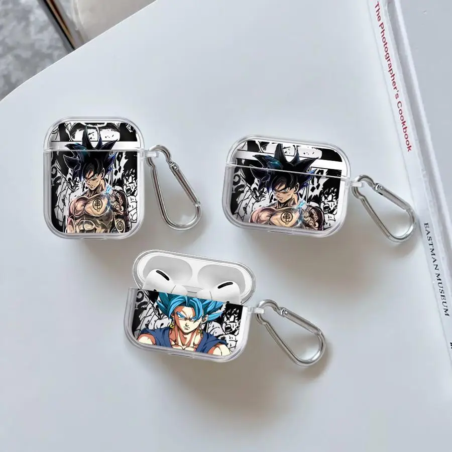 

D-ragonS B-allS Cool Clear Earphone Cases Cover Case For Airpods 2 Pro3 4 3 Pro2 1 Pro