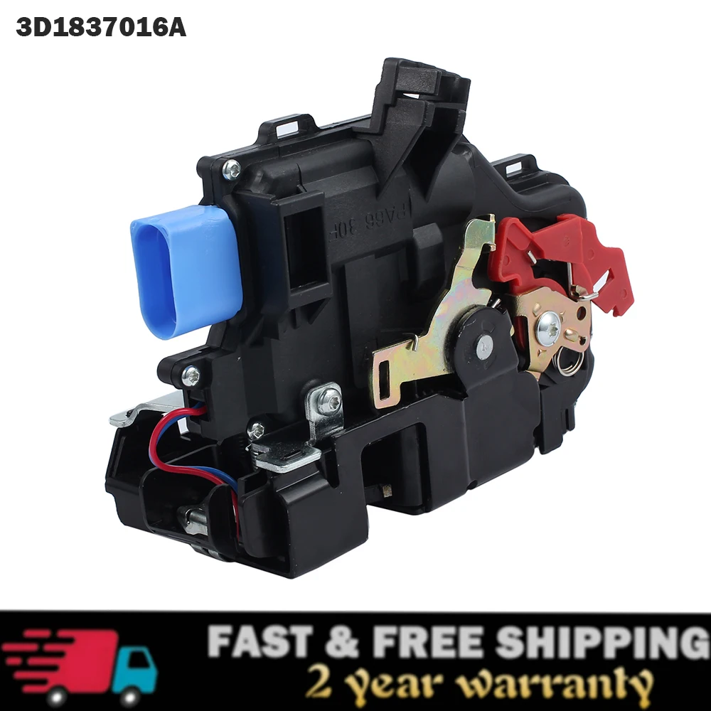 Front Right Door Lock Actuator Central Mechanism 3D1837016A For VW Caddy Jetta Golf 5 V Phaeton Seat Toledo Skoda Octavia 9 Pins