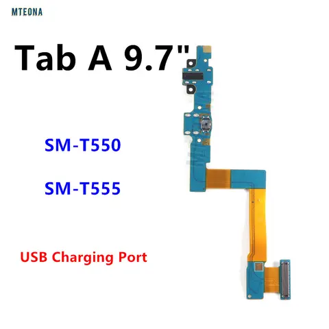 USB Charging Connector Port For Samsung Galaxy Tab A 9.7 SM-T555/T550/P555/P550 Flex Cable Board Repair Replacement Part