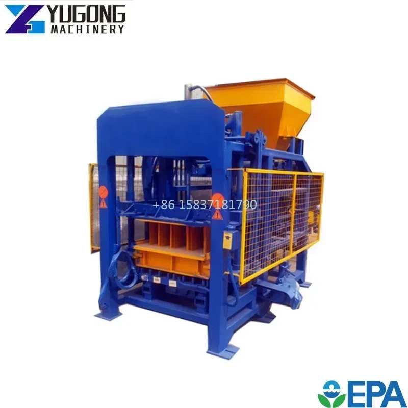 High Productivity Brick Making Machine Moibile Brick Making Machine Moving Egg Layer Block Forming Mould Making Machine for US