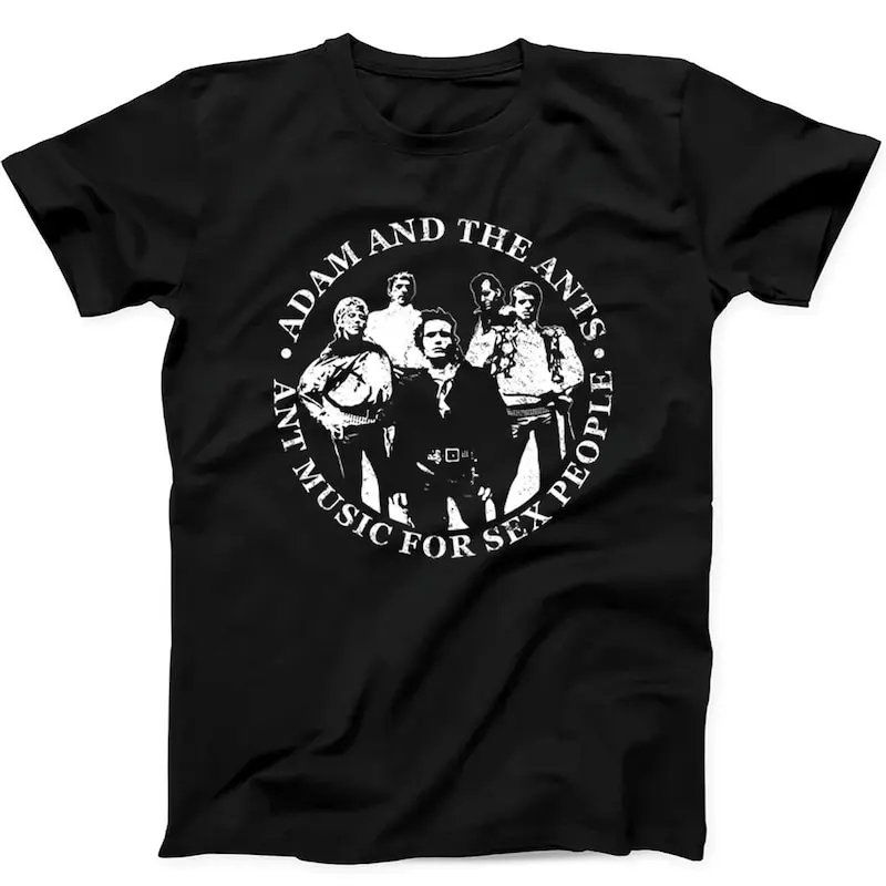 Adam And The Ants Music for People Poster Pop Rock Music Gift Tote Bag Tee T Shirt Sweatshirt