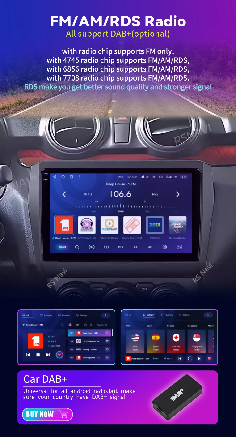 Android 16 Carplay Auto für Suzuki Swift 2016 - 2020 Autoradio GPS Stereo BT Video Autoradio Plug and Play Snapdragon Wireless – Detail 18