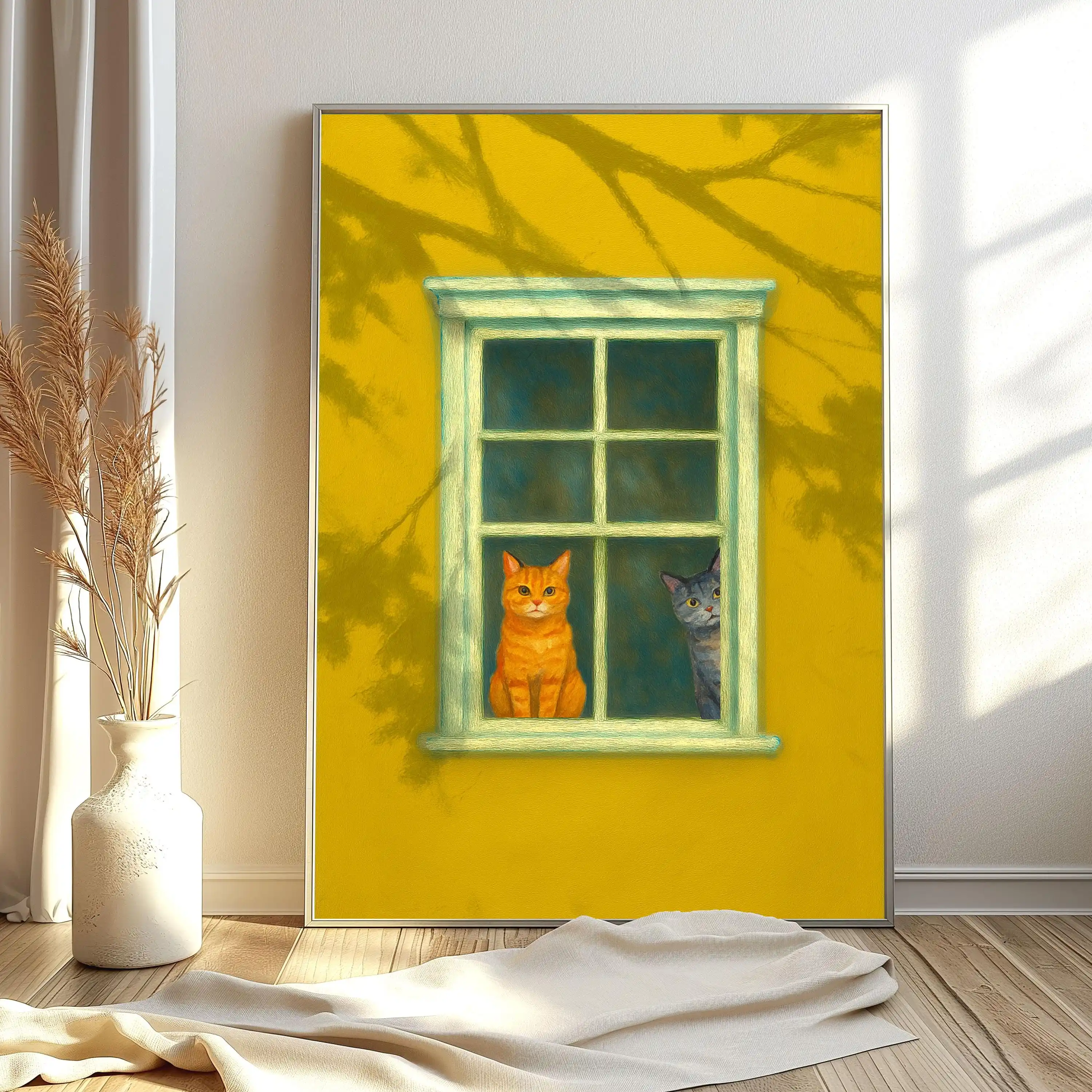 (3 sztuki bez ramy) 3 sztuki ż – Home Decor Yellow recenzja i cena
