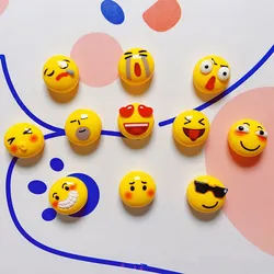 10Pcs Cartoon Expression Package Resin DIY Shoes Hat Icebox Barrette Mobile Phone Case Scrapbook Cream Glue Flat Back Resin