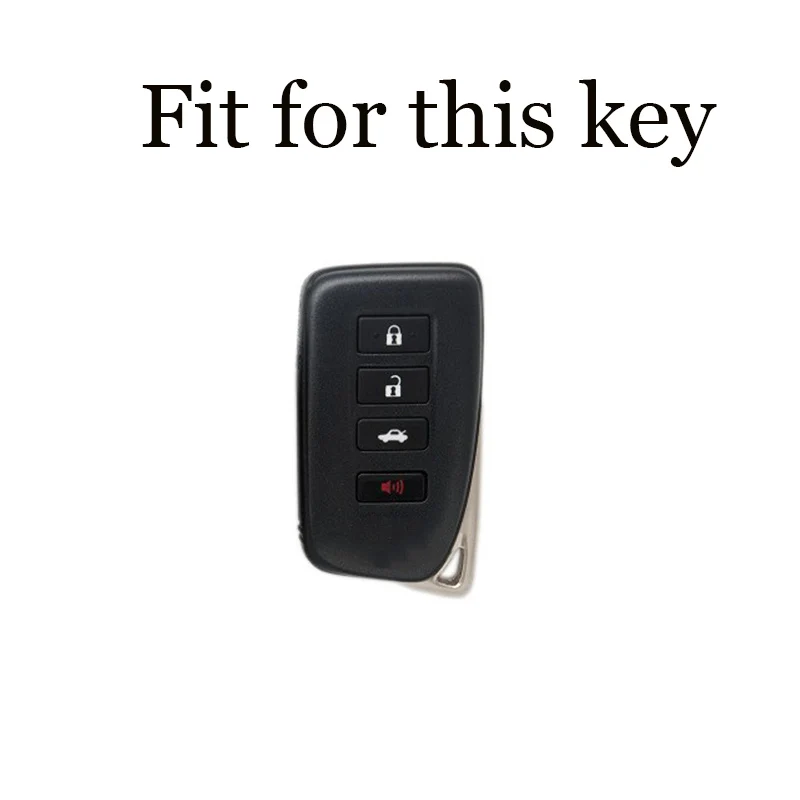 4 Button TPU Car Remote Key Case Cover For Lexus IS ES GS RC NX RX LX 200 250 350 GX LS UX GS 260 300 NX200 NX300 RX350 ES300