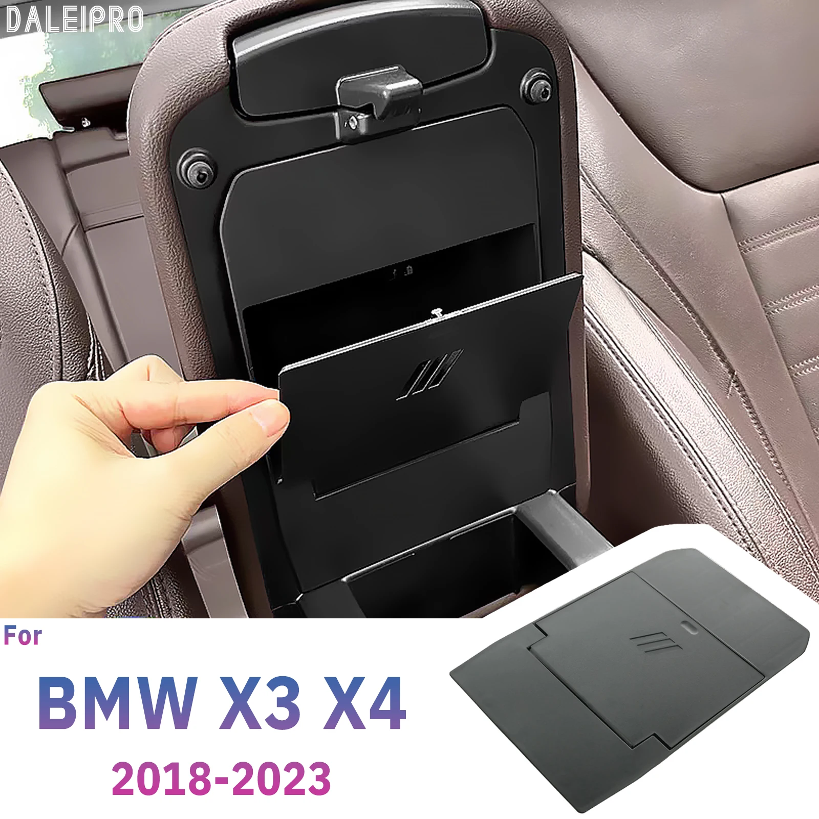 Für BMW X3 G01 X4 G02 2018 2019 2020 2021 2022 2023 Privatsphäre Artikel Lagerung Box Armlehne Versteckte Lagerung Box Organizer X3 Zubehör – Detail 1