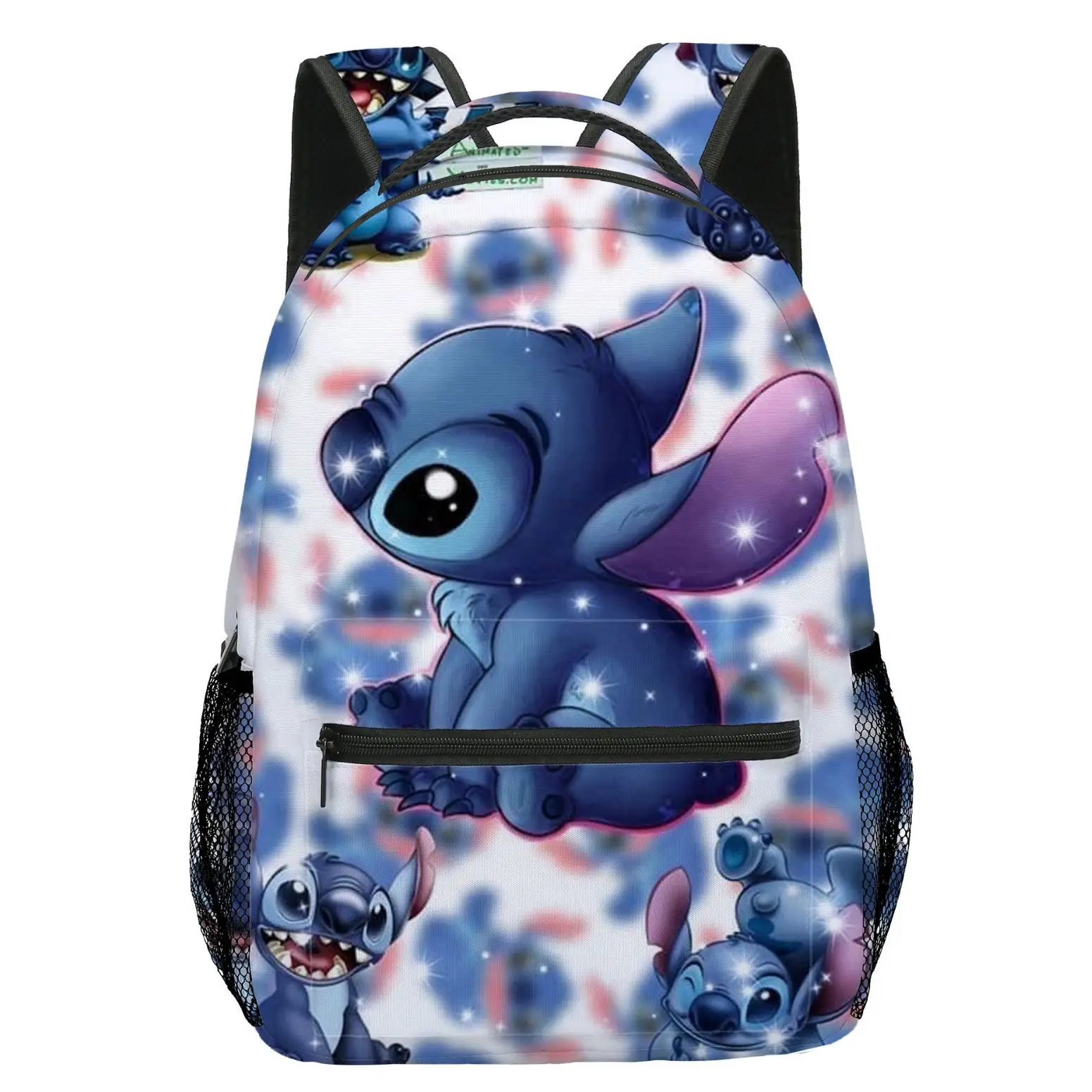 Disney Lilo Stitch Backpack for Girls Boys Teenager Children Rucksack Casual School Bags Travel Rabbit Ears Backpacks Mochila