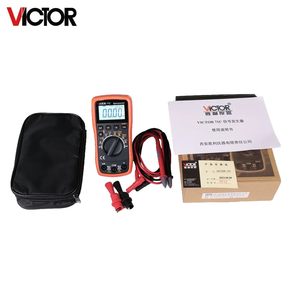 Victor 71C Digital Signal Generator 0-11V 0-20mA Thermocouple