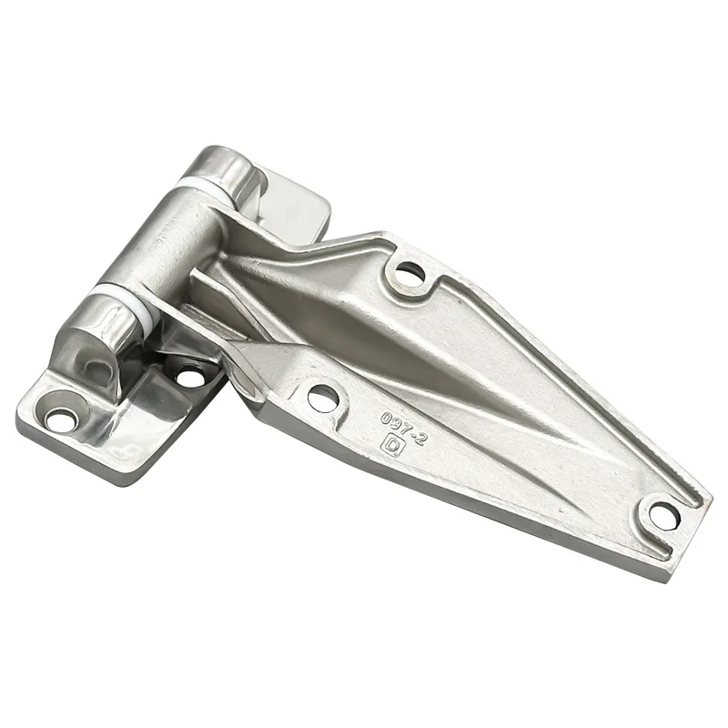 304 stainless steel HT097-2 large cold storage box mechanical equipment hinge ultra thick anti-theft door load-bearing hinge