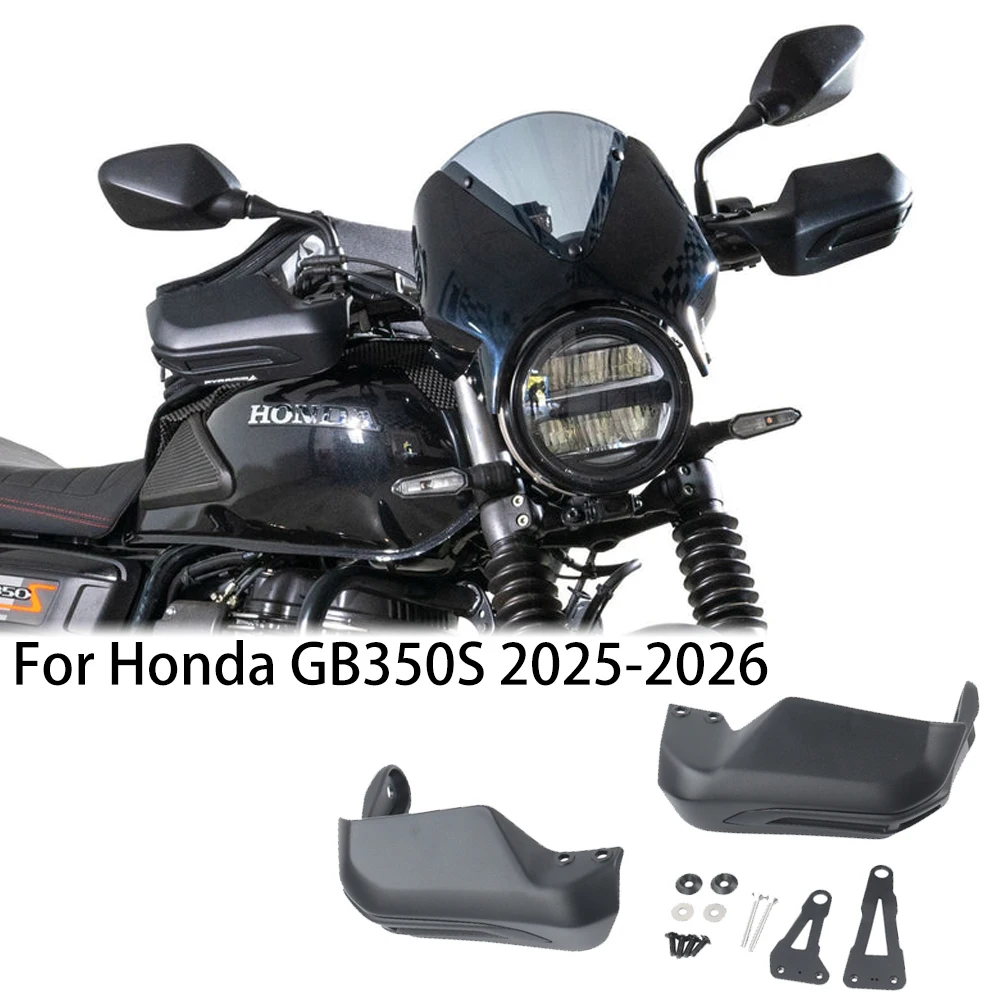 

For Honda GB350S 2025 2026 Handguards Windshield Protective Shield Set with Brackets Motorcycle Accessories