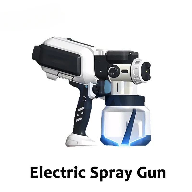 自動電気スプレーガン,LEDライト,塗装ガン,銅ノズル,家具,鋼コーティング,エアブラシhvlp