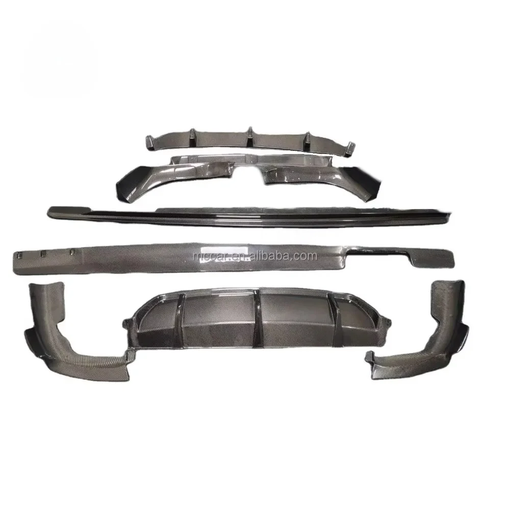 

Auto Accessories for BMW X6 G06 Black Series Carbon Fiber Body Kit Car Bumper Front Lip Side Skirt Diffuser