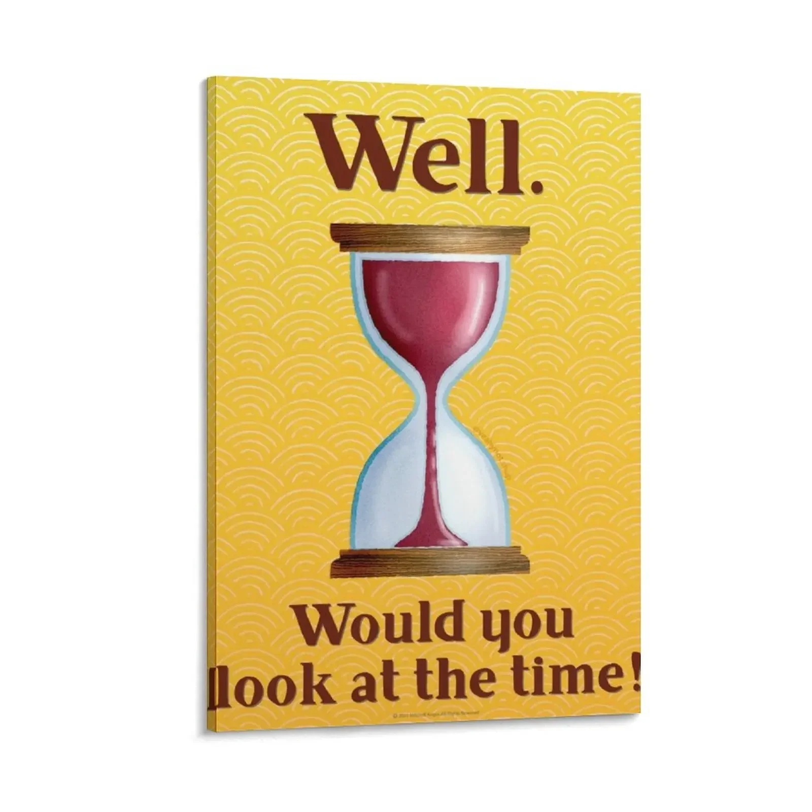 

Wine-O'Clock Canvas Painting home and decoration wall art canvas painting stickers & posters