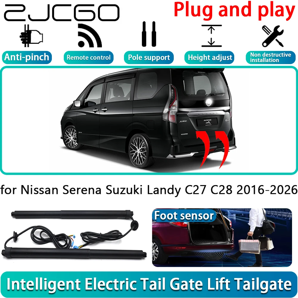 

for Nissan Serena Suzuki Landy C27 C28 2016-2026 Electric Powered Tailgate Power Liftgate Automatic Tailgate System Foot Sensor