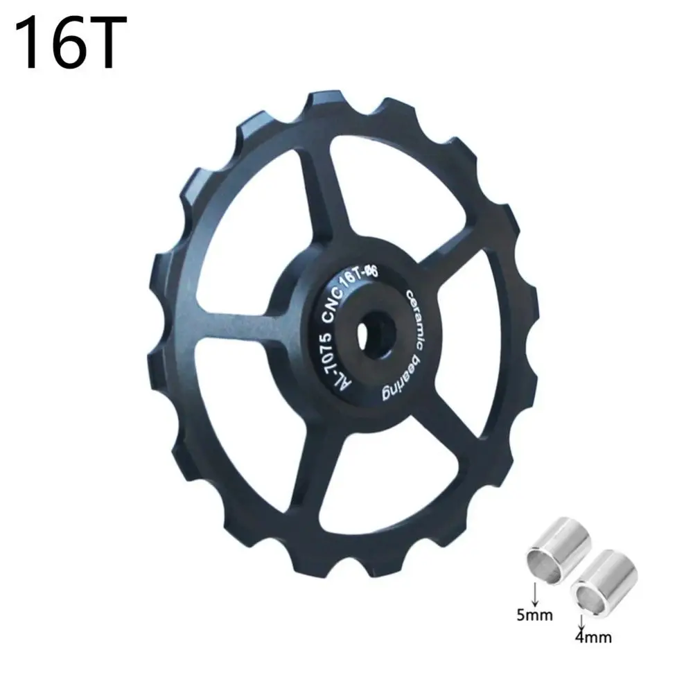 2024 10T-17T Bicycle Guide Wheel Jockey Wheel Bicycle Parts Bike Rear Derailleur Stylish Appearance POM MTB Pulley Jockey Wheel