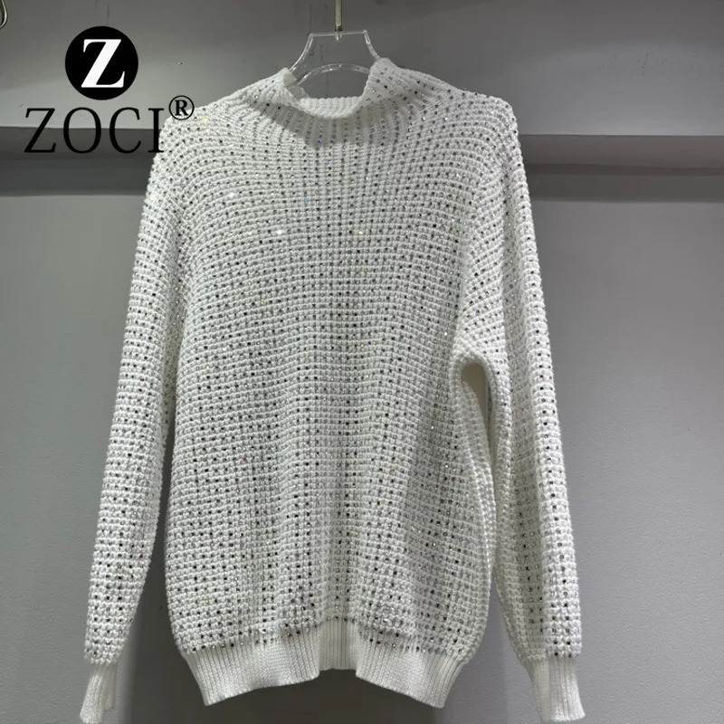 [ZOCI] Heavy Industry's  Hot Design, High Neck Long Sleeved Short Style, Fashionable Versatile