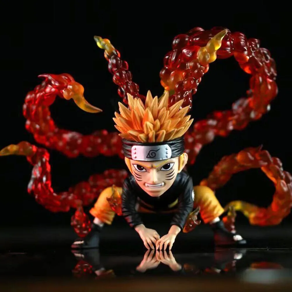 

14cm Uzumaki Naruto Four Tailed Anime Game Peripheral PVC Action Figure Model Cosplay Statue Decoration Ornaments Crafts Toys