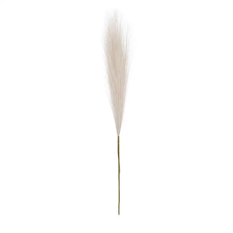 Faux Pampas Grass Fake Flower Boho Decor Tall Reed Grass For Vase Filler Artificial Farmhouse Home Wedding Decoration Accessory