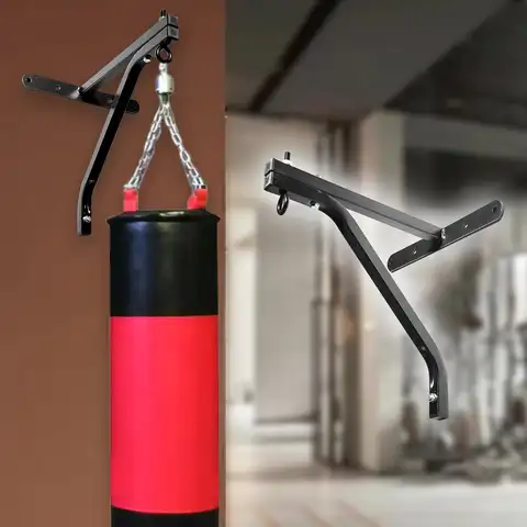 Heavy Bag Hanger Rack Practical Wall Bracket for Indoor Kickboxing Taekwondo