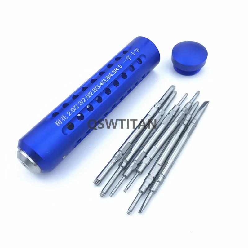 Bone Screw Drivers Hex Screwdrivers Star Screw Drivers Quick Coupling Handle Orthopedic Surgical Instrument