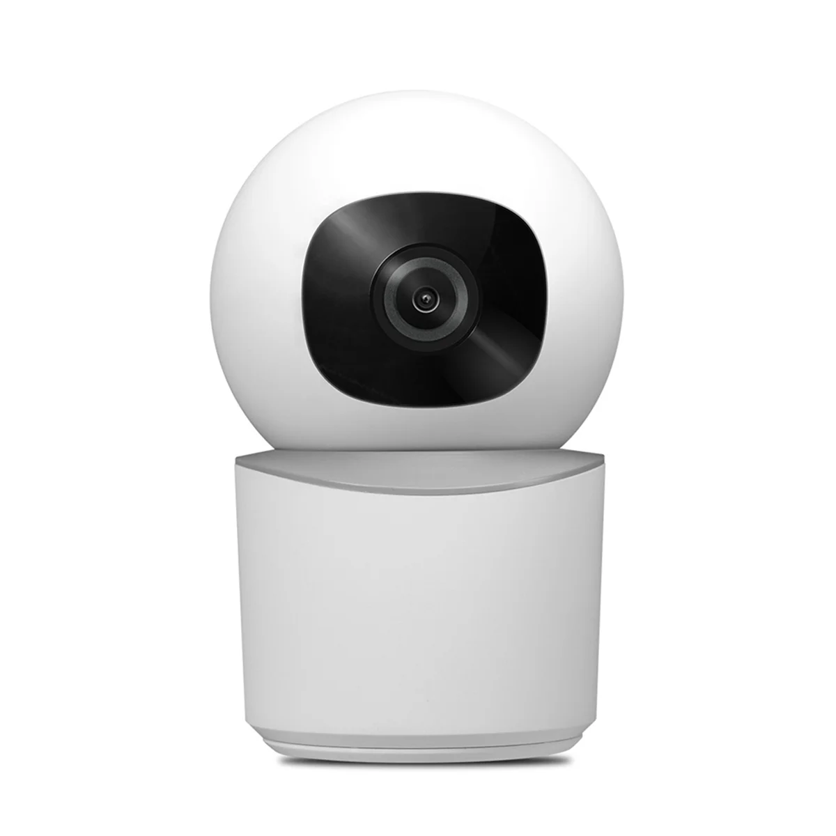 Tuya กล้องวงจรปิดอัจฉริยะแบบหมุน/เอียงได้, ไวไฟในร่ม3MP รองรับกล้องติดตามการเคลื่อนไหวในไนท์วิชั่นอินฟราเรด HD