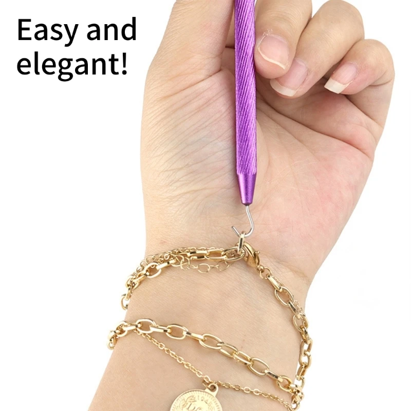 Y1AD Hand Bracelet Helper Single Hand Bracelet Fastening Jewelry Assistant Tool