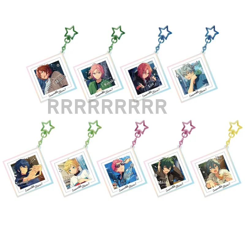 Ensemble Stars Everyday 3  acrylic Lanyard Keyrings Keychain