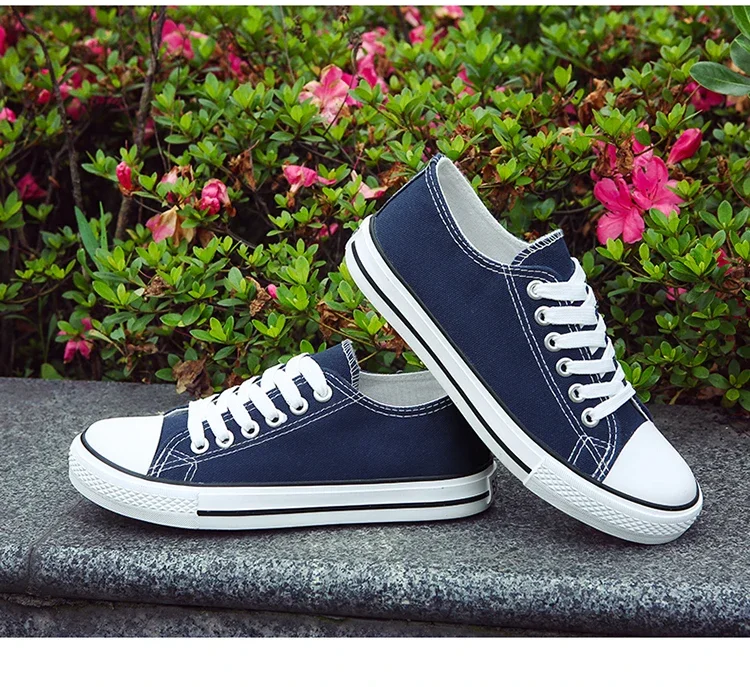 Women Fashion Canvas Shoes For Men Sneakers Casual Sneakers Tenis Flats White Black Loafers 2024