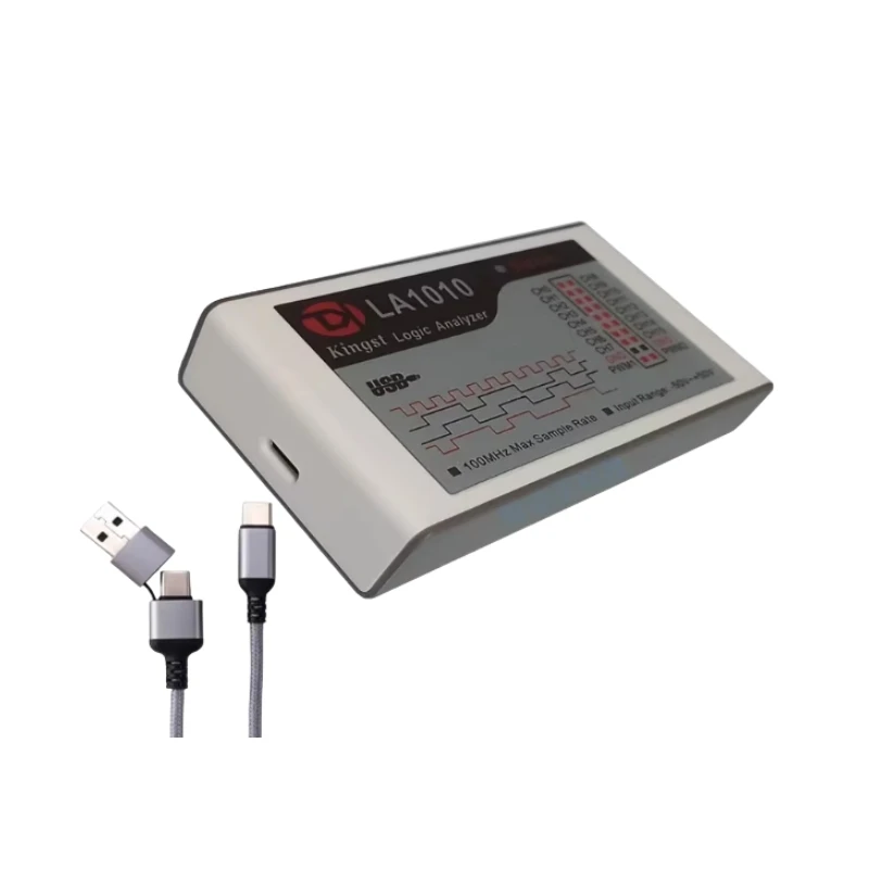 New Kingst LA1010 LA2016 16CH USB Logic Analyzer MCU ARM FPGA Debug Tool English software