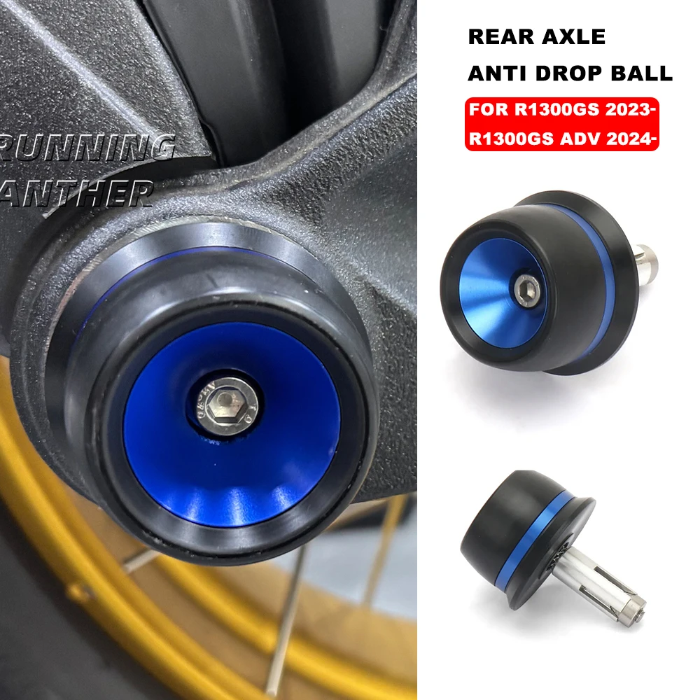 

For BMW R1300GS/R 1300 GS/R1300 GS Adventure 2023 - 2025 Motorcycle Rear Wheel Axle Crash Sliders Fall Protection Accessories