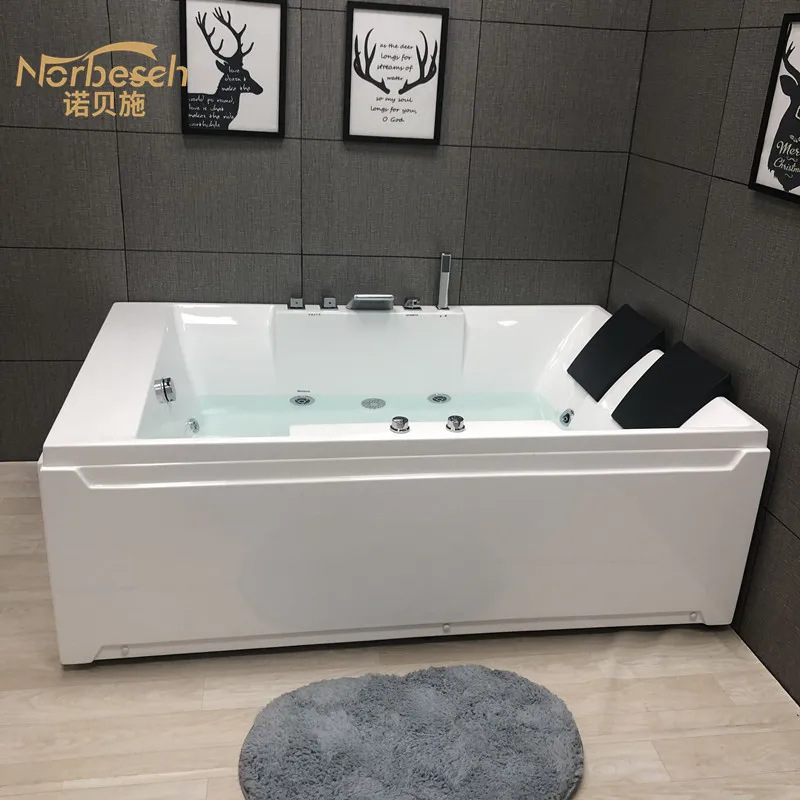 

Directly From The Manufacturer Double Massage Surfing Acrylic Bathtub Villa Hotel Engineering Thermostatic Bathtub Wholesale