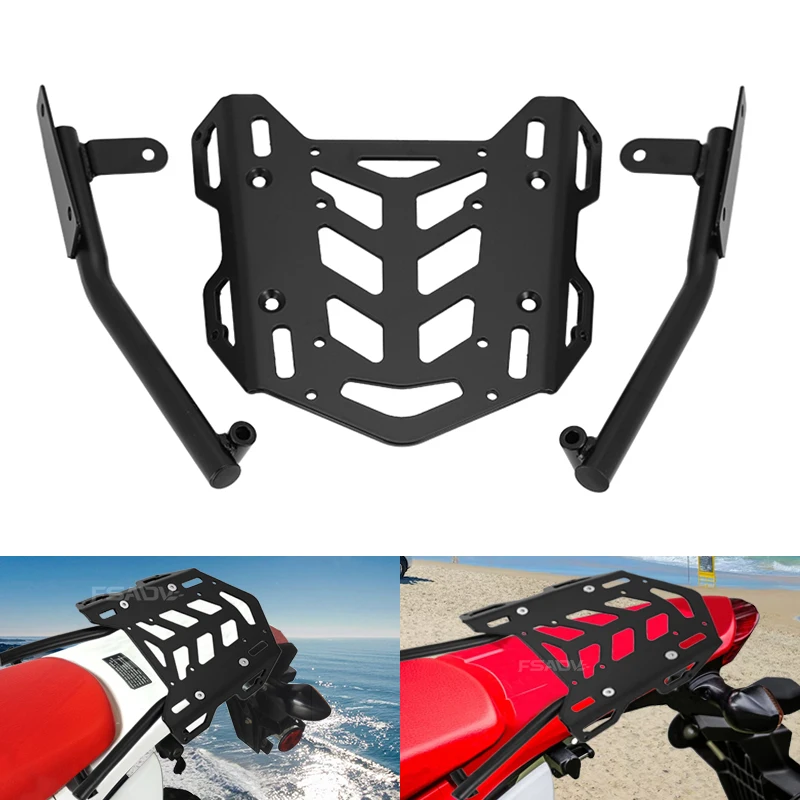 Задний багажник для мотоцикла Honda CRF250L CRF 250L CRF250M H2C Rally 2012-2019 2016 2017 2018, верхний чехол, задний багажник