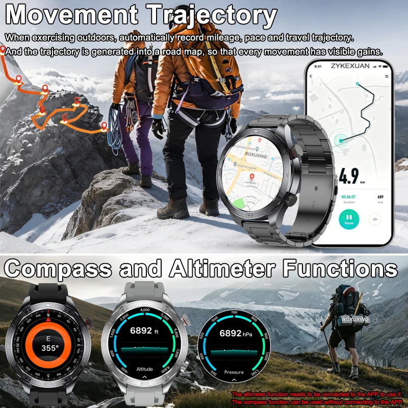 Nowy wojskowy smartwatch dla m – Outdoor Power Meter Box recenzja i cena